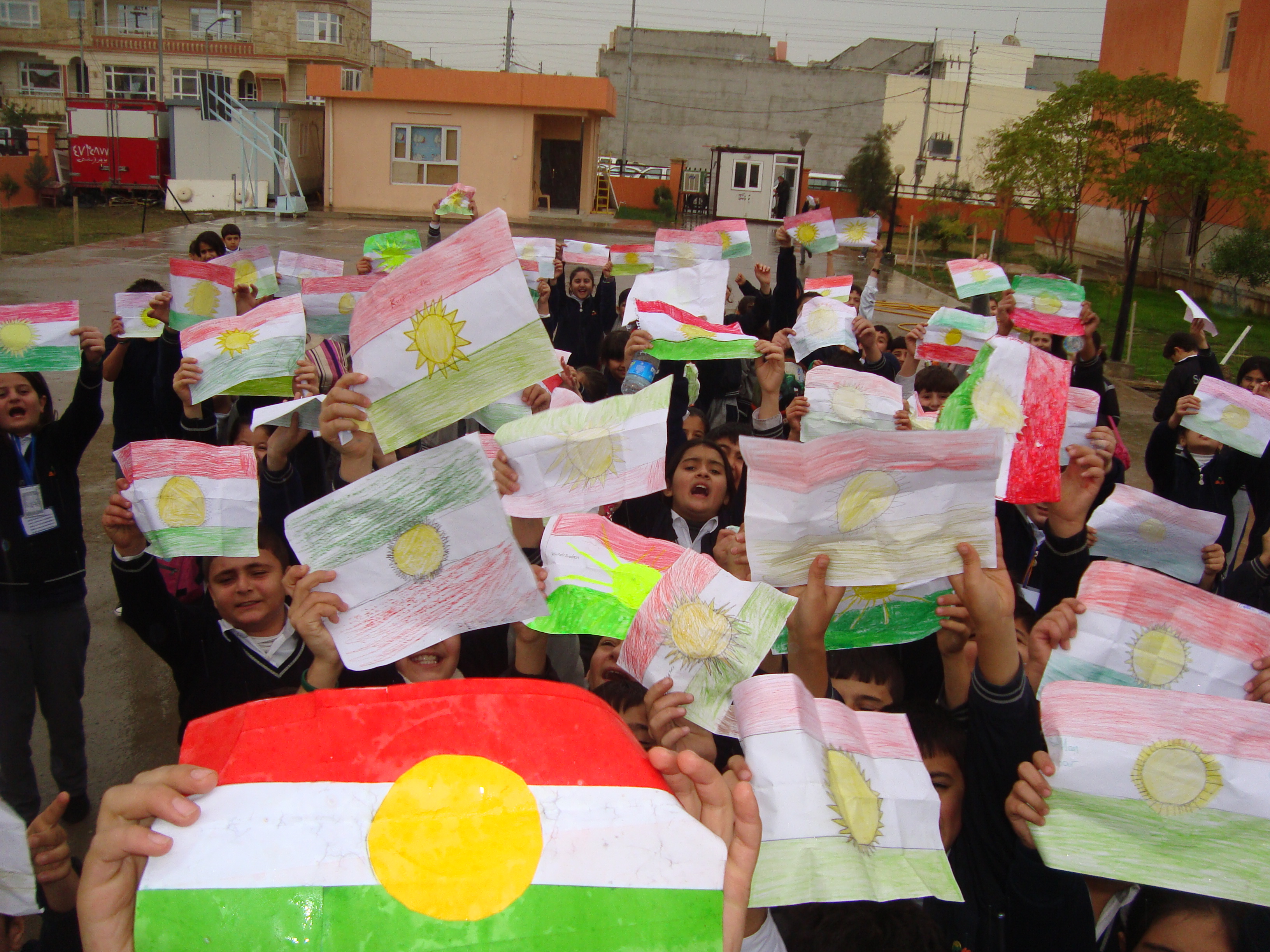 Sarwaran International School Marks Kurdish Flag Day 